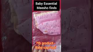 Meesho findsBaby Essentials Product Series Cotton capTopi cottonttopi unboxing meeshofinds [upl. by Neral]