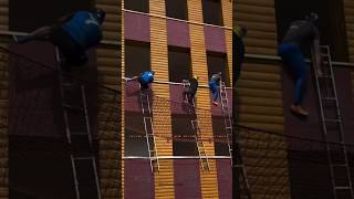 Giant building climbing faster than spiders  Part 31 shorts trending viral [upl. by Inanaup]