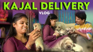 KAJAL became MOM😢 Delivery Vlog ❤️ [upl. by Ynolem]