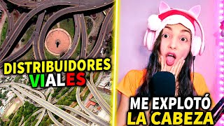 🇲🇽 ESTOS SON los DISTRIBUIDORES VIALES MÁS GRANDES de MÉXICO 🔥😱 demasiado brutal  REACCIÓN [upl. by Heinrik]