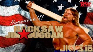 Hacksaw Jim Duggan Theme Two By Four V2HQ Arena Effects [upl. by Nortad]