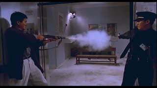 Hard Boiled 1992 Hospital Shootout Scene Audio Remaster [upl. by Dana]