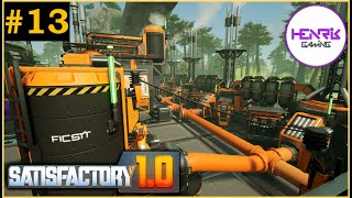 TREIBSTOFFGENERATOREN amp Verpackter Treibstoff  Lets Play Satisfactory 10 Folge 13 [upl. by Wendelina]