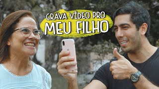 Grava um vídeo pro meu filho  DESCONFINADOS Erros no final [upl. by Navada]