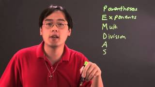 Steps for Order of Operations in Math Problems [upl. by Lohner998]