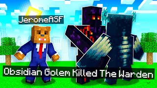 EVERY Golem VS The Warden In Minecraft [upl. by Tina846]