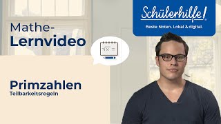 Primzahlen l Teilbarkeitsregeln 🎓 Schülerhilfe Lernvideo Mathe [upl. by How]