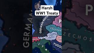 Harsh Versailles Treaty after WW1  HOI4 Timelapse [upl. by Glick431]