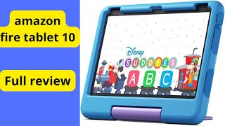 AllNew Amazon Fire HD 10 Kids Tablet Review A MustHave for Young Explorers [upl. by Dupaix]