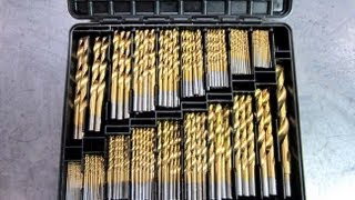 TOOL REVIEW  Mastercraft 230 Piece Titanium Coated Drill Bit Set [upl. by Mohr224]