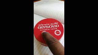 Glysolid cream for body dryness  fast action  very easy to use  must watch  KSA [upl. by Philbin930]