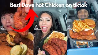 BEST DAVES HOT CHICKEN MUKBANG TIKTOK EDITION [upl. by Nuahsar397]