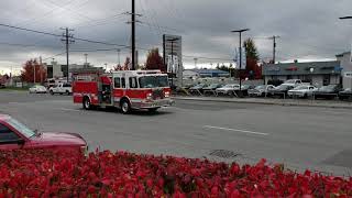 Marysville Fire Department Engine 63 Responding [upl. by Teak846]