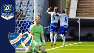 IFK Norrköping  Halmstads BK 10  Höjdpunkter [upl. by Rekoob]