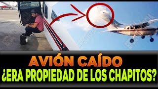 se desplomo avioneta en culiacan  toda la información [upl. by Weissman]