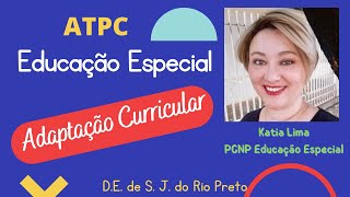 Adaptação Curricular  Como fazer [upl. by Gypsy386]