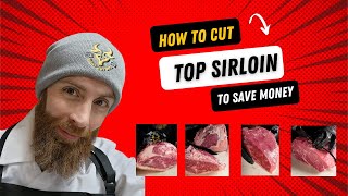 Whole Top Sirloin in the bag breakdown [upl. by Nosde]