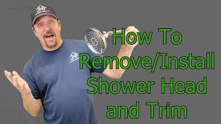 How To Replace Moen Shower Trim Shown By Master Plumber [upl. by Halland596]