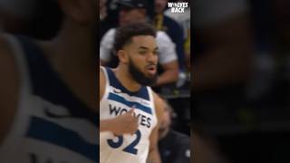 BIG KAT ATTACK nba timberwolves basketball karlanthonytowns [upl. by Elorac]