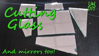 How to Cut Glass  DIY Quick Tip [upl. by Delphinia]