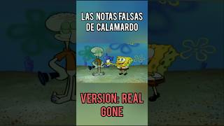 Las notas falsas de Calamardo cars realgone bobesponja calamardo [upl. by Kendricks]