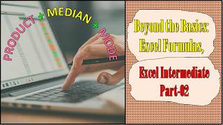 Advance Excel Functions PRODUCT MEDIAN amp MODE [upl. by Gautious]