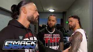 Jey Uso has a tense exchange with Roman Reigns SmackDown highlights Oct 18 2024 [upl. by Shatzer65]