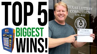 TOP 5 BIGGEST Wins of All Time 💰 Fixin To Scratch [upl. by Eimma]