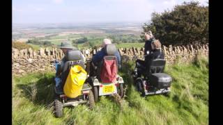 Beckford to Bredon Hill RR by Off Road Mobility Scooter [upl. by Ecirp511]