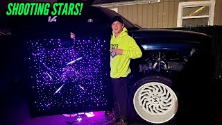 DIY STARLIGHT HEADLINER START TO FINISH   DO’S amp DON’TS [upl. by Aivital]