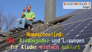 Homeschooling CO2 Klimawandel und Lösungen für Kinder einfach erklärt [upl. by Sibella]