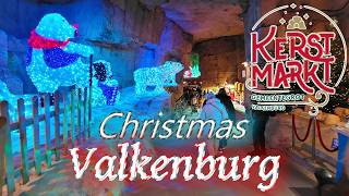 Europes Biggest Underground Christmas Market  Valkenburg Netherlands [upl. by Romine]