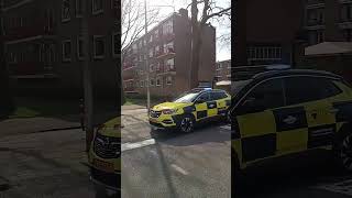 NIV Rijopleiding voertuig Opel Mokka met spoed door Utrecht [upl. by Nevets]