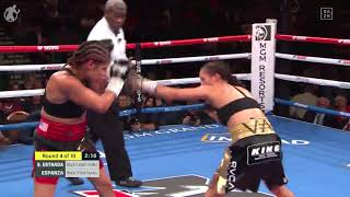 Seniesa Estrada vs Marlen Esparza FULL FIGHT [upl. by Nnylyar]