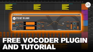 Download Point Blanks Free Vocoder Plugin  Watch Tutorial Now [upl. by Aimahs]