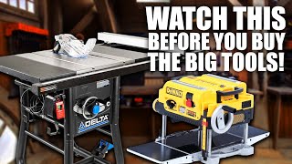 Watch This Before Buying The BIG Woodworking Tools  Must Have Tools [upl. by Novhaj508]