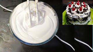 Whipping cream recipe in Tamil  How to make whipped cream recipe in TamilWhipped cream incrediants [upl. by Pastelki754]