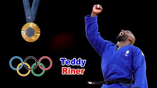 Finale de Teddy Riner aux JO de Paris 2024 au CLUB FRANCE et la joie des fans pour son championnat [upl. by Radborne]