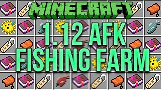 Minecraft 112 AFK Fishing Farm Tutorial From Hermitcraft [upl. by Bent]