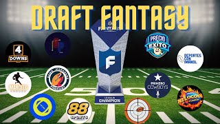 Draft Liga de NFL Fantasy Football Creadores de Contenido [upl. by Neely]