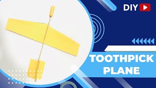 How to Build a Toothpick Plane  Aeromodelling Beginners Guide  SparkleBox  Easy Diy [upl. by Yenroc]