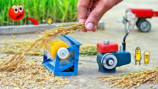 Tractor making rise cleaning A to Z process science projectdiy tractor home made diesel engine [upl. by Asilet356]