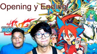 Buddyfight  reacción a los openings reaction [upl. by Danna]