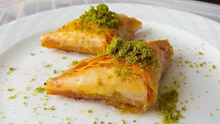 Baklavalık Yufkadan MUSKA Baklava Tarifi  Kolay Baklava Tarifi  Serbetli Tatli Tarifleri [upl. by Deloria258]