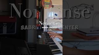 Nonsense  Sabrina Carpenter piano nonsense sabrinacarpentertour [upl. by Adele]