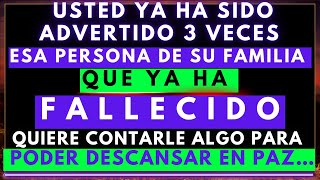 ️¡NO PUEDE ESPERAR MÁS ESA PERSONA DEPENDE DE TI PARA DESCANSARMENSAJE DE DIOS👼DIOS DICE👼MENSA [upl. by Ssew849]