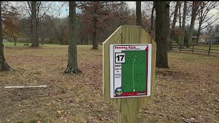 Disc golf course opening at Niles park [upl. by Rory]