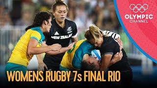 Australia v New Zealand  Womens Rugby 7s Final  Rio 2016 Replays [upl. by Lletnahs297]