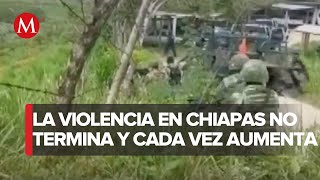 Enfrentamiento entre ejército y criminales en Villaflores Chiapas [upl. by Bodnar452]