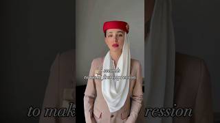 Cabin crews  Emirates Airlines grooming and makeup [upl. by Ehgit358]